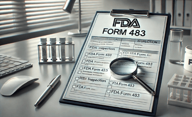 Understanding FDA Form 483